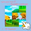 Square jigsaw Puzzle 2 – Assemble Landscape